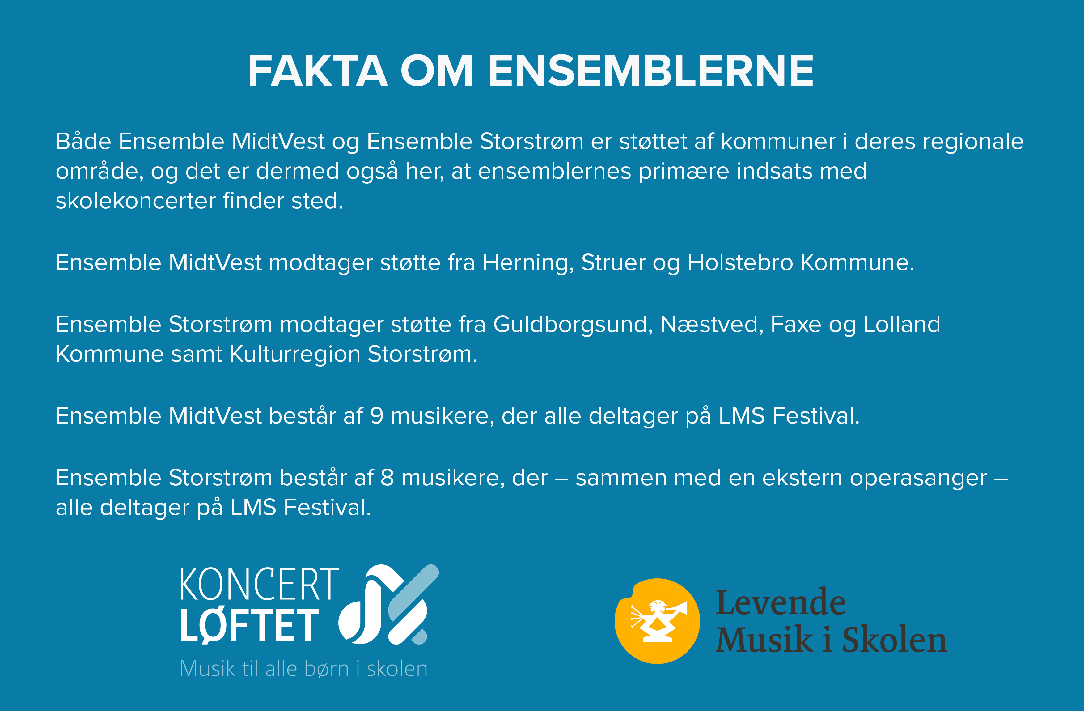 Faktaboks Ensemble MidtVest Storstroem